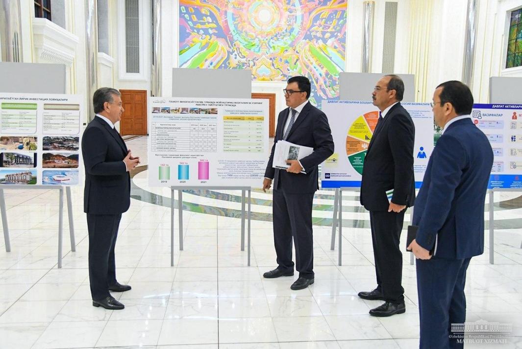 The presentation of projects for Tourism and Management of State Assets