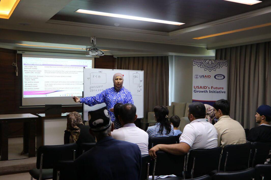 Within the framework of the USAID's FGI Project, a training seminar for CBT representatives was held in the Tashkent region