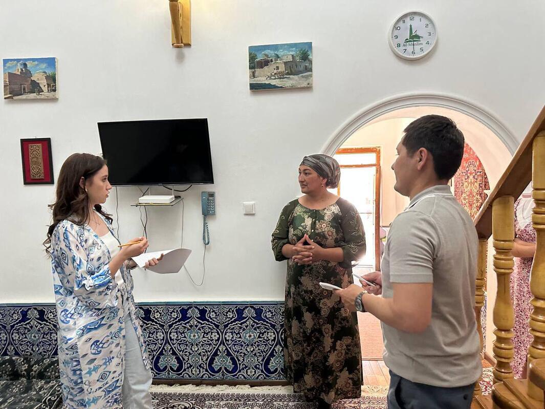 В рамках пилотного проекта 23 семейных гостевых дома Хорезмской области и 6 семейных гостевых домов Республики Каракалпакстан прошли классификацию 