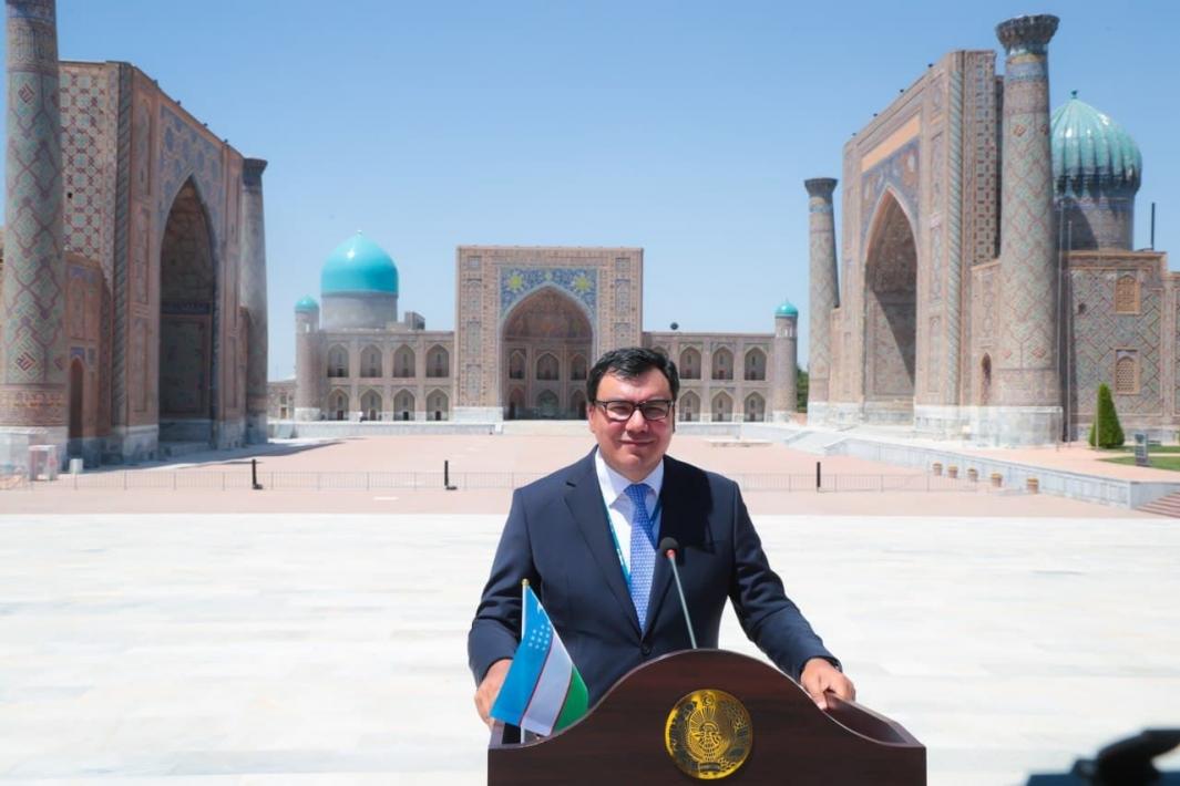 Aziz Abdukhakimov was elected as Vice President of the 24th session of the UNWTO General Assembly
