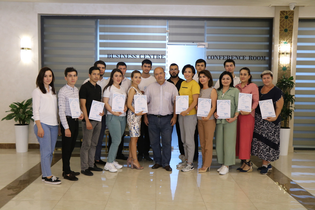 Certificates were awarded to the participants of the training seminar within the framework of the EU Project