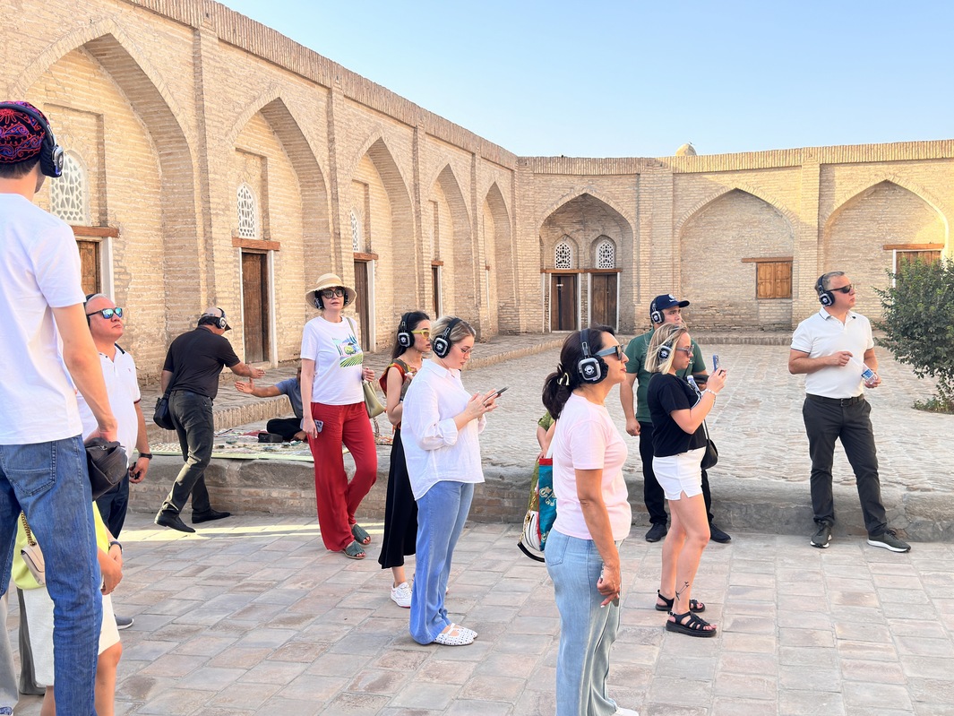 A unique audio-performance excursion “The Voice of Khiva” was launched in Khiva