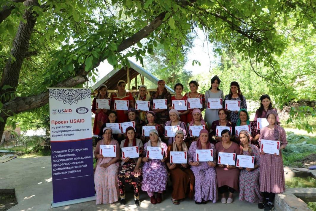 In the Samarkand region completed training seminars in the framework of the USAID's Future Growth Initiative project