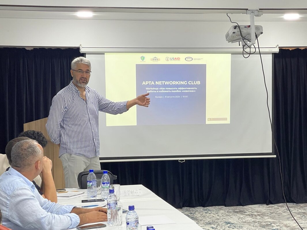 A workshop for newcomers to the tourism market was held in Bukhara as part of the «APTA Networking club»: advice and recommendations from experienced experts
