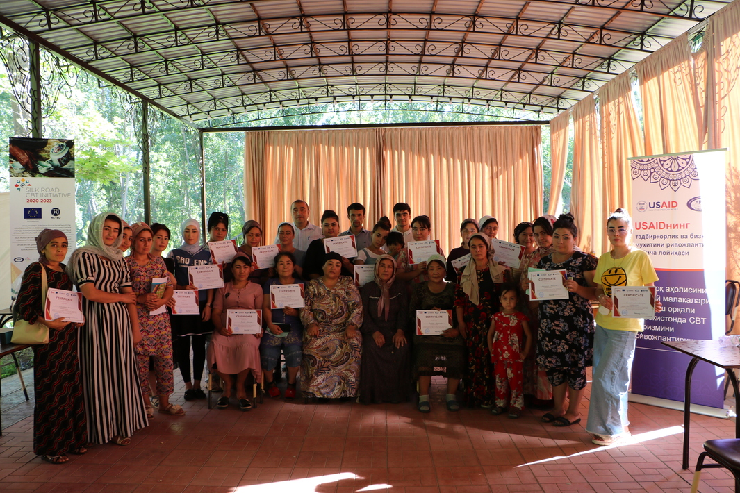 Training seminars for CBT representatives were held in Khanabad and Chodak village