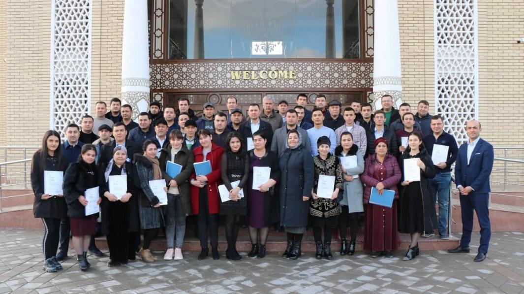 Прошла серия вебинаров в Хорезме на тему зеленых технологий