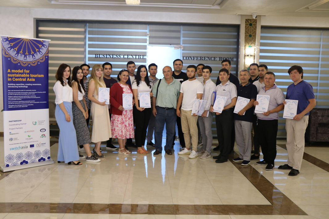 The 2nd group of participants of the training seminar within the framework of the EU Project