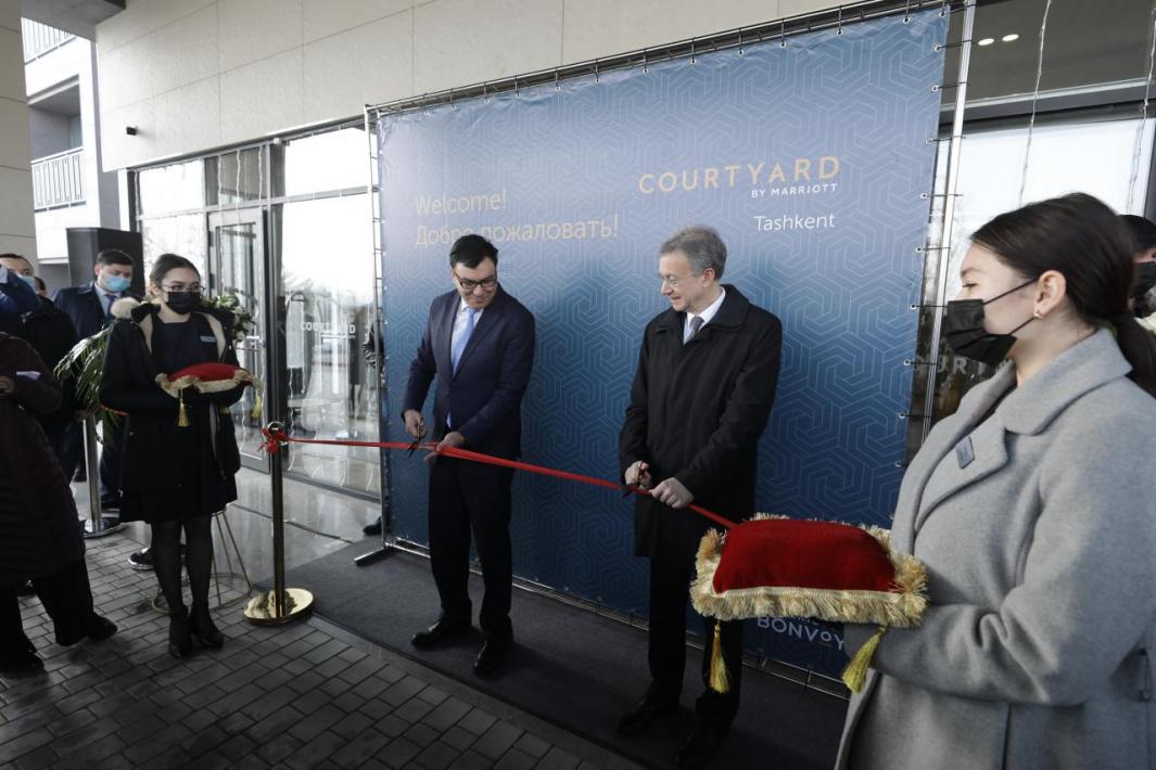 A hotel of the international brand Marriott -