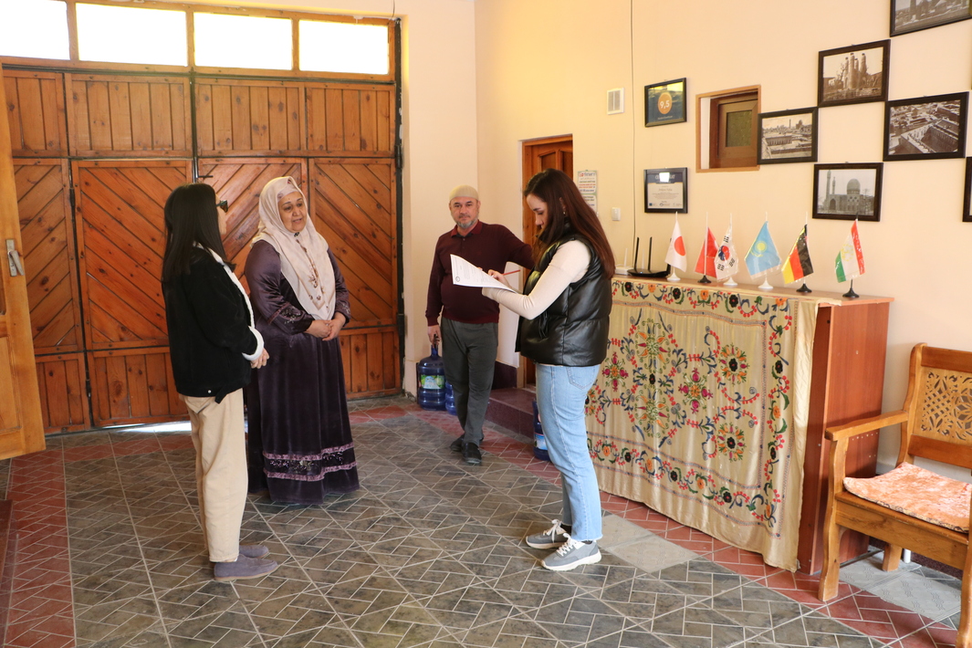 As part of the pilot project 40 family guest houses in the Bukhara region were classified